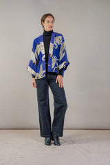 Kimono - Stork Royal Blue