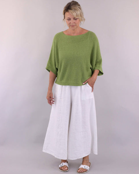 Tunic with Boat Neck Jumper