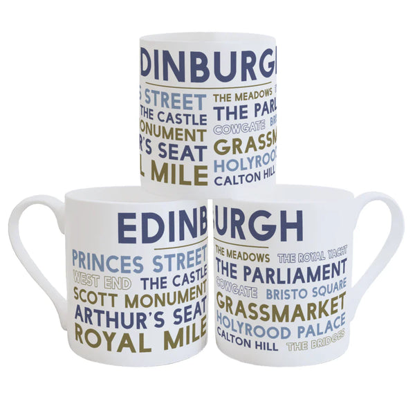 Bone China Mug - Edinburgh