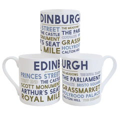 Bone China Mug - Edinburgh