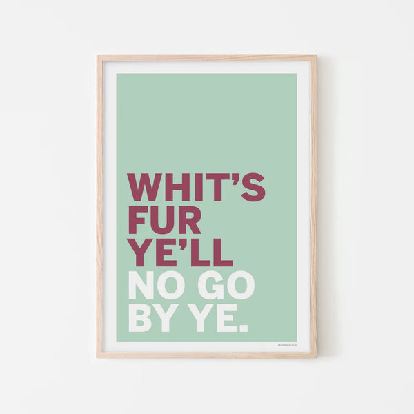 A5 Prints - Scottish Sayings