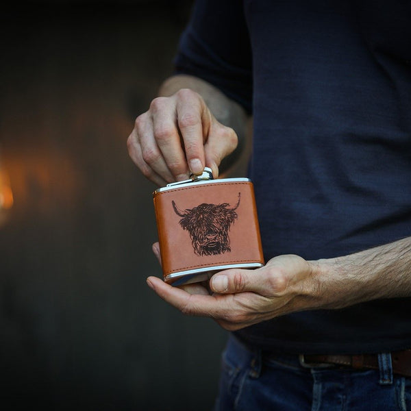 Leather Hip Flask