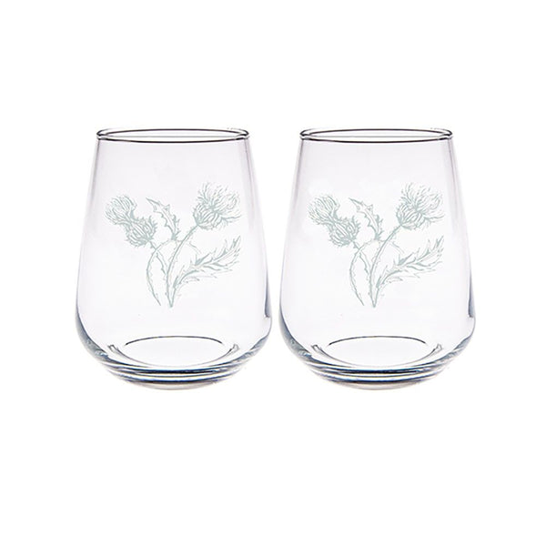 Steamless Thistle Glasses (Boxed)